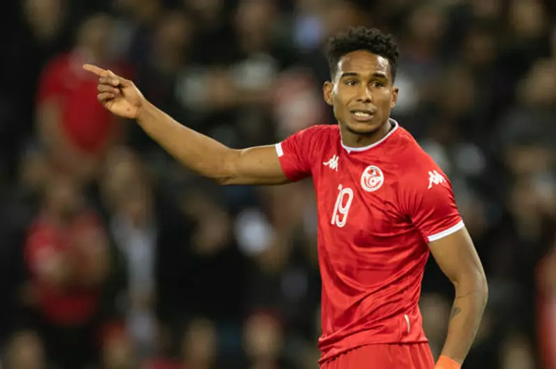 سيف الدين الجزيري مهاجم منتخب تونس